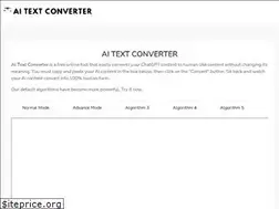 Sites similar to aitextconverter.com