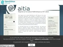 Sites similar to aitia.revues.org