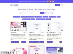 Sites similar to aitools.fyi