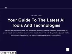 Sites similar to aitooltalks.com