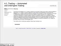 Sites similar to aitrading.org