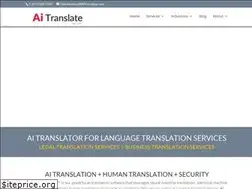 Sites similar to aitranslate.com