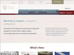 Sites similar to aiu.edu.kw