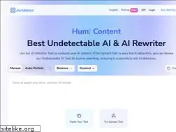 Sites similar to aiundetect.com
