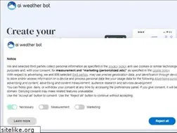 Sites similar to aiweatherbot.com