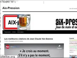 Sites similar to aix-pression.com