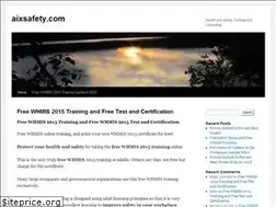 Sites similar to aixsafety.com
