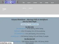 Sites similar to aiyavoomahal.com