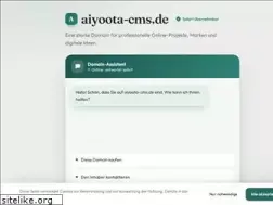 Sites similar to aiyoota-cms.de