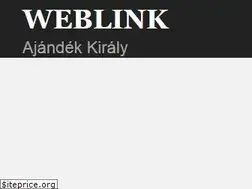 Sites similar to ajandek-kiraly-link.weblink.hu