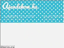 Sites similar to ajandekom.hu