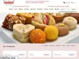 Sites similar to ajantasweets.in