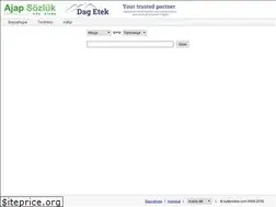 Sites similar to ajapsozluk.com