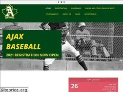 Sites similar to ajaxbaseball.com