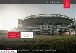 Sites similar to ajaxcampsenclinics.nl