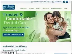 Sites similar to ajaxfamilydentist.com