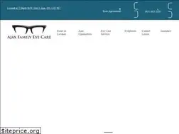 Sites similar to ajaxfamilyeyecare.com