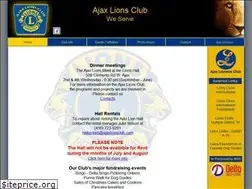 Sites similar to ajaxlionsclub.com