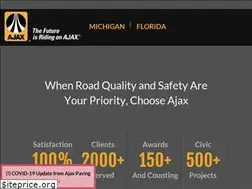 Sites similar to ajaxpaving.com
