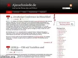 Sites similar to ajaxschmiede.de