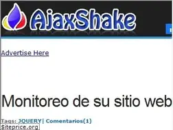 Sites similar to ajaxshake.com