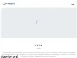 Sites similar to ajayrathod.co