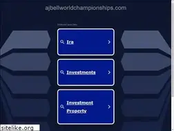 Sites similar to ajbellworldchampionships.com