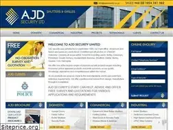 Sites similar to ajdsecurity.co.uk