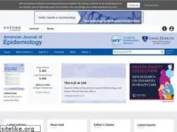 Sites similar to aje.oxfordjournals.org