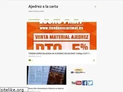 Sites similar to ajedrezalacarta.blogspot.com