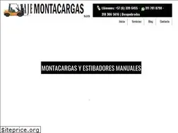 Sites similar to ajemontacargas.com
