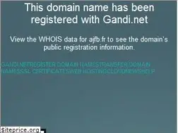 Sites similar to ajfb.fr