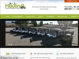 Sites similar to ajhauling.com