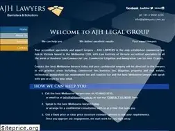 Sites similar to ajhlawyers.com.au