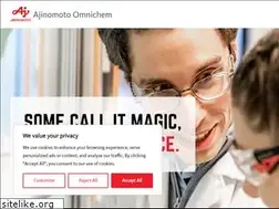Sites similar to ajinomoto-omnichem.com