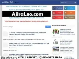 Sites similar to ajiraleotanzania.blogspot.com