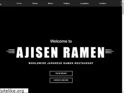 Sites similar to ajisenramenmelbourne.com.au