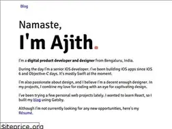 Sites similar to ajith.xyz