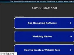 Sites similar to ajithkumar.com