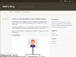 Sites similar to ajithkv.wordpress.com