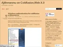 Sites similar to ajithmanmadhan.wordpress.com
