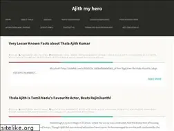 Sites similar to ajithmyhero.blogspot.com