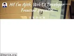 Sites similar to ajithsimon.com