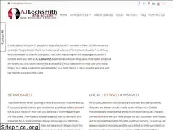 Sites similar to ajlocksmith.com