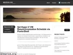 Sites similar to ajmckean.com