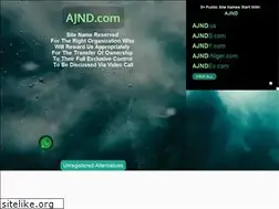 Sites similar to ajnd.com