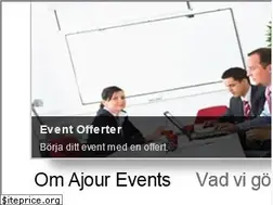 Sites similar to ajourevents.com