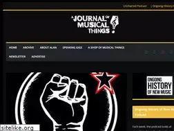Sites similar to ajournalofmusicalthings.com
