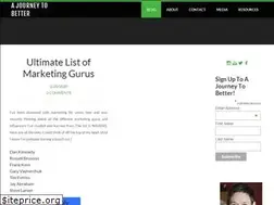 Sites similar to ajourneytobetter.weebly.com
