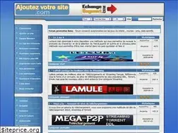 Sites similar to ajoutezvotresite.com